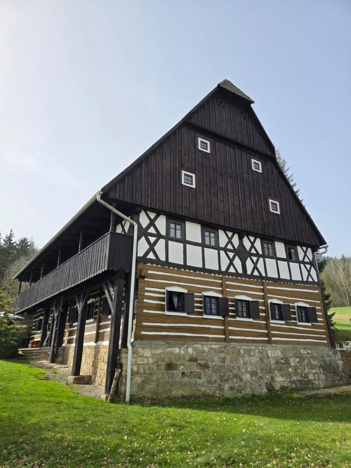 Ferienwohnung Penzion Pod Hradem Adršpach Exterior foto