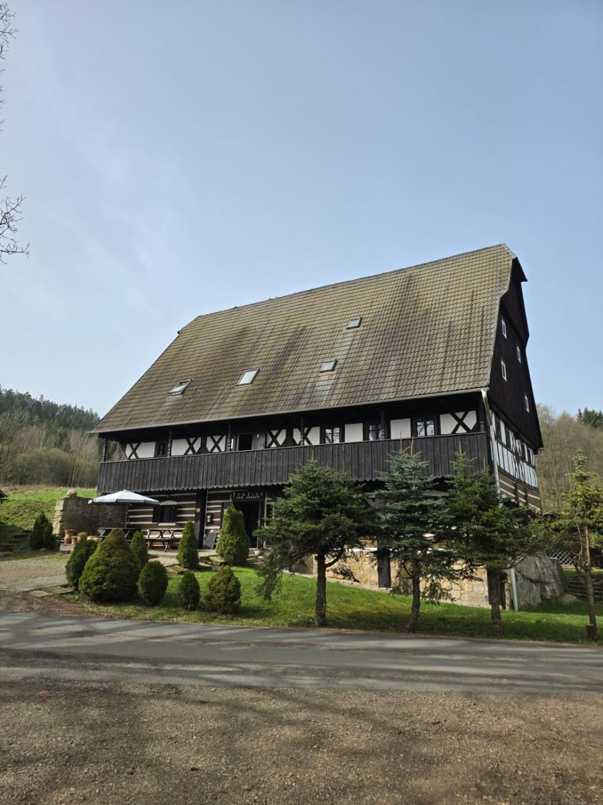 Ferienwohnung Penzion Pod Hradem Adršpach Exterior foto